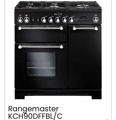 Rangemaster Professional Plus 100 Stainless Steel Dual Fuel Cooker • £1800