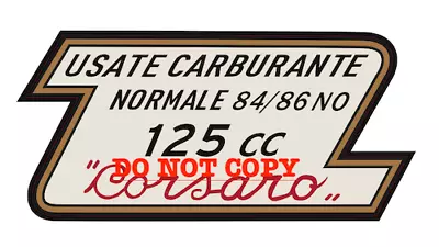 Tank Sticker Moto Morini Corsaro 125 - Used Fuel • $6.38