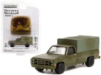 GREENLIGHT 1984 CHEVY M1008 PICK UP TRUCK With CARGO COVER 1/64 54060 F • $5.99