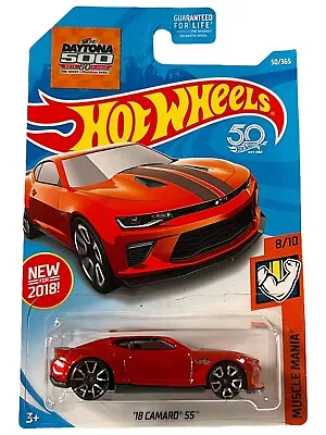 Hot Wheels 50th 2018 Indy 500 Festival Car 1:64 DieCast Chevrolet Camaro SS • $2.95