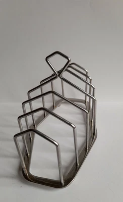 £9.99 • Buy Unusual Old Hall Art Deco Era Toast Rack C. 1930's