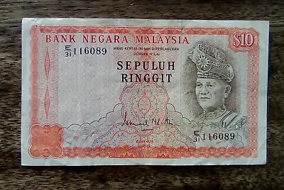 £5.50 • Buy Malaysia 10 Ringgit 1972