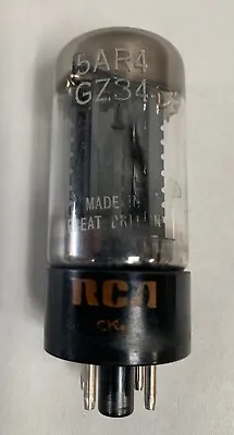 $59.95 • Buy Vintage RCA 5AR4 GZ34 Amp Vacuum Tube Great Britain  (A15)