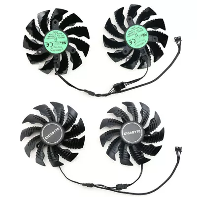 For Gigabyte R9 380X 390 G1 GAMING Graphics Cooling Fan T129215SU/PLD09215S12HH • $17.91