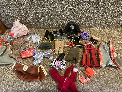 Lil Bratz Dolls Mini Little Dolls Bundle Girls Shoes Clothes • £25