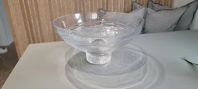 Jasper Conran Stuart Crystal  Strata  Fruit Bowl • £4.12