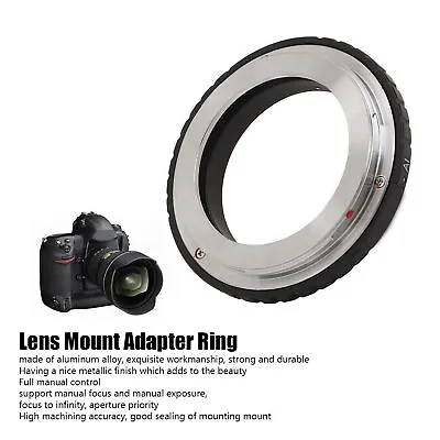 Lens Mounting Adapter Converter Ring For Tamron Lens To For Pentax/Canon/Nikon • £10.92