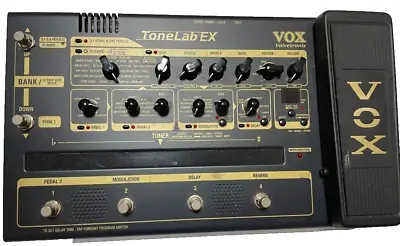 VOX Tonelab EX Valvetronix Guitar Effect Pedal Multi Effector Black Good GP • $154.99