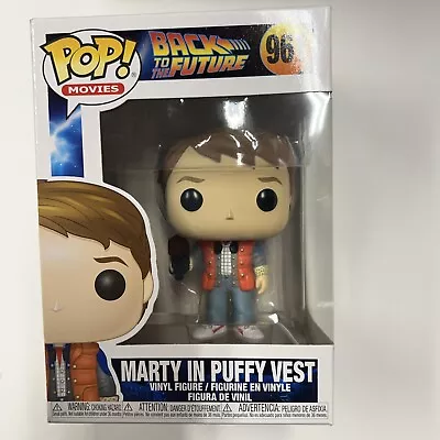 Funko Pop! Vinyl: Back To The Future - Marty In Puffy Vest #961 • $8