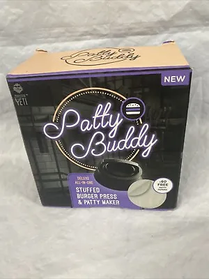 NEW Patty Buddy Deluxe Stuffed Burger Press Hamburger & Slider Mold Maker • $12
