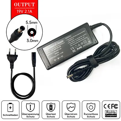 AC Power Adapter Charger For Samsung 310E5C 350U2Y 3530E 370R5V Laptop • £12.71