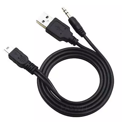 3.5mm Aux Audio To Mini USB Cable Cord Adapter For IHome Mini Speaker • $5.41