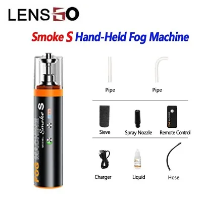 LENSGO Smoke S 30W Mini Fog Smoke Machine Photography Stage Dry Ice Smoke Effect • $99