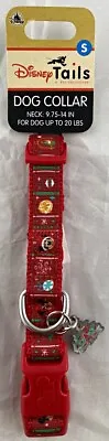 Disney Tails Mickey Minnie Mouse Christmas Holiday Xmas Dog Collar Small 20 Lbs • $19.99