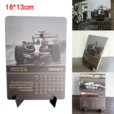 2024 F1 Desk Calendar Formula One Calendar F1 Race Car Calendar For F1 Fans • £5.99