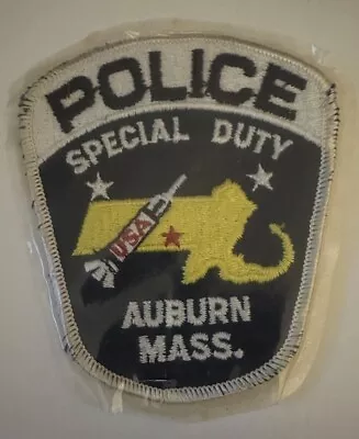 Police Patch Special Duty                                           AuburnMass. • $8.99