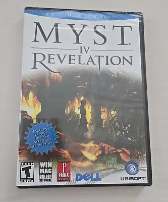 Myst 4 IV: Revelation (Windows/Mac  2004 Brand New Sealed Ubisoft Collector's  • $18.99