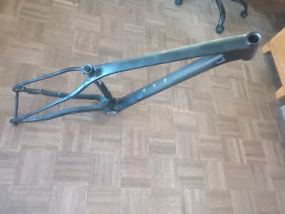 Carbon Fiber MTB Frame. Tapered Headtube Boost Rear Axle. Repaired Seat Stay • $100