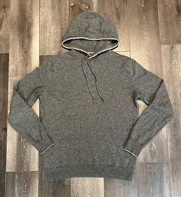 RLX Ralph Lauren Washable Cashmere Hooded Sweater M Gray Golf Hoodie • $100