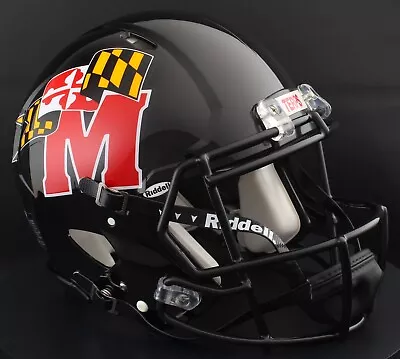 MARYLAND TERRAPINS NCAA Riddell Speed Full Size REPLICA Football Helmet • $169.99