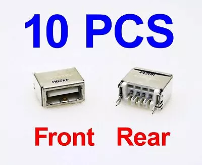 10-PAK Foxconn USB 2.0 Type A PCB Vertical Receptacle Female Soldering Jack • $6.99