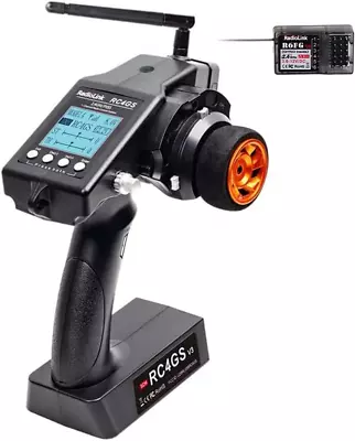 DTXMX Radiolink RC4GS V3 5 Channels RC Transmitter And Receiver R6FG With Gyro 2 • $80.99