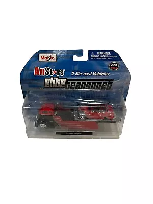 Maisto All Stars Elite Transport COE Flatbed & 1950 Mercury Car New 2009 • $15