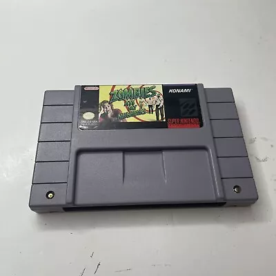 Zombies Ate My Neighbors SNES Super Nintendo Authentic Game Cart ONLY TESTED • $39.99