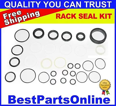 Power Steering Rack And Pinion Seal Kit For VOLVO 240 / 260 1979-1988 ZF Type 3 • $72