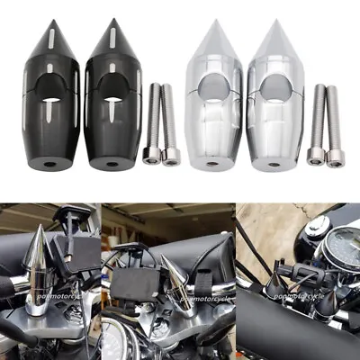 1  25MM Pointed Handlebar Risers For Honda VTX1300 C/S/T/R VTX1800 C/N/F/T/R • $56.99