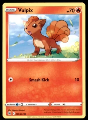 $1.29 • Buy 2021 Pokemon Fusion Strike Vulpix #29