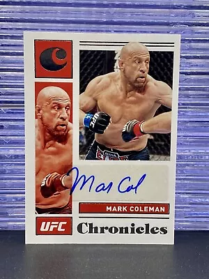 Mark Coleman 2021 Auto Panini Chronicles Ufc Autographs 🔨 • $19.99