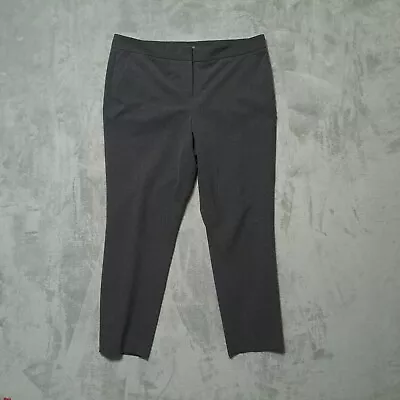 Vince Camuto Womens Pants Size 10 Black Mid Rise Flat Front Pockets Office Work • $17.95