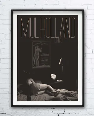 MULHOLLAND DRIVE Polish Poster -- Print David Lynch Naomi Watts Laura Harring • $62