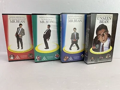 Mr Bean VHS Bundle X4 - Free Post  • $17.76