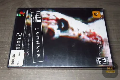 Manhunt 1ST PRINT (PlayStation 2 PS2 2003) FACTORY SEALED! - RARE! (READ) • $249.99