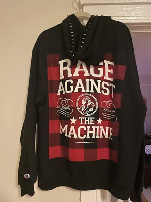 $148 • Buy 1994fix Rage Patchwork Hoodie Xl