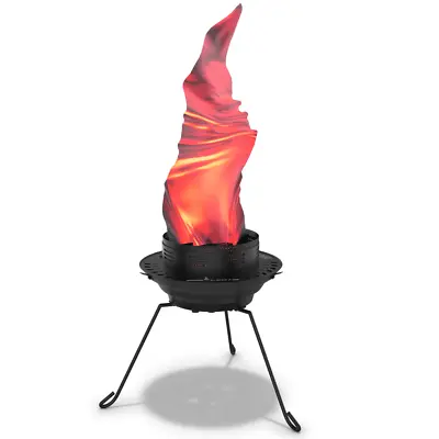 Multi-Coloured Flame Lighting Effect DJ Party Decor Medieval Halloween Light • £129