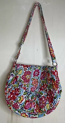 Vera Bradley Hope Garden Saddle Up Crossbody Purse Shoulder Bag Retired Pattern • $17.99