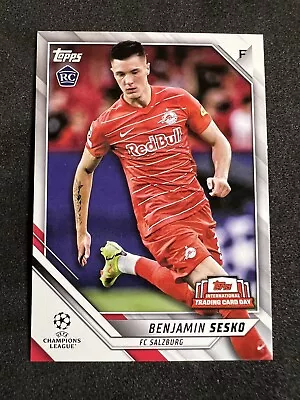 2022 Topps UEFA Champions League International Trading Card Day Benjamin Sesko • $0.99