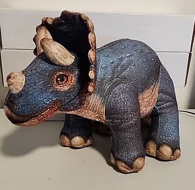 Vintage 1992 Triceratops Plush Stuffed Animal Dinosaur Dakin VTG 14in 14  • $20