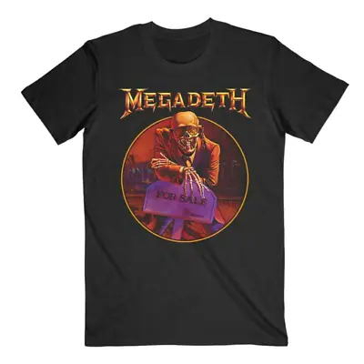 New Megadeth Peace Sells Black Tee-Shirt Cotton Full Size • $20.99