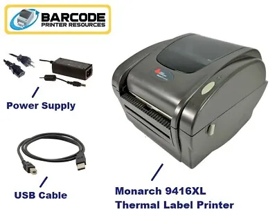 Avery Dennison Monarch 9416XL Direct Thermal Label Printer W/ Power + USB Cable! • $178.21