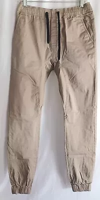 New ZANEROBE Sureshot Lite Jogger In Tan Khaki Sandstone Size 32 • $34