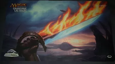 £19.99 • Buy 1x SWORD OF FIRE AND ICE PLAYMAT - Grand Prix Las Vegas MTG Magic The Gathering