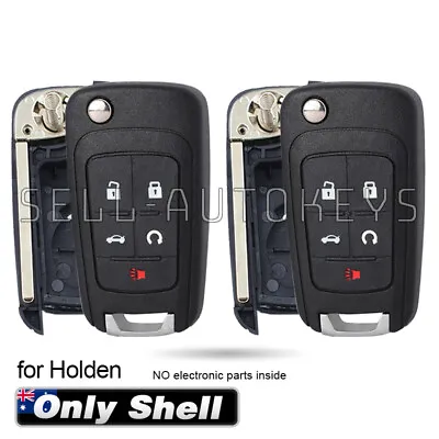 $18.10 • Buy 2 For Holden Commodore VF 2013-2017 5 Buttons Flip Remote Car Key Shell Case Fob
