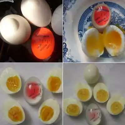 Egg-shape Egg Timer Portable Boiled Eggs Resin Nontoxic Gifts For Family Friends • $7.50