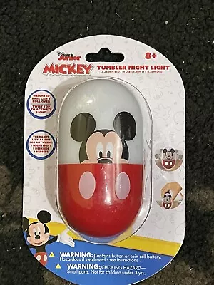 DISNEY MICKEY MOUSE CLUBHOUSE FUNHOUSE Tumbler Night Light Twist Top • $4.99