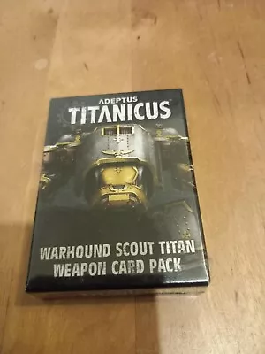 Warhound Scout Titan Weapon Card Pack • £9