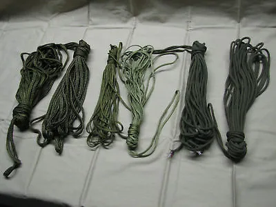 Parachute Cord USA MADE Genuine Military Issue Cut From Actual Chutes Paracord • $19.95